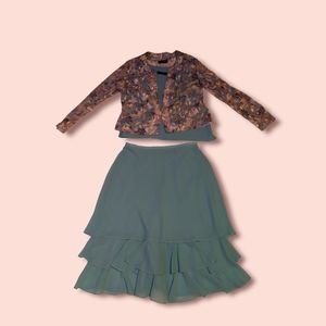 Stanley Scott 3pc dress set (Look at all pics)